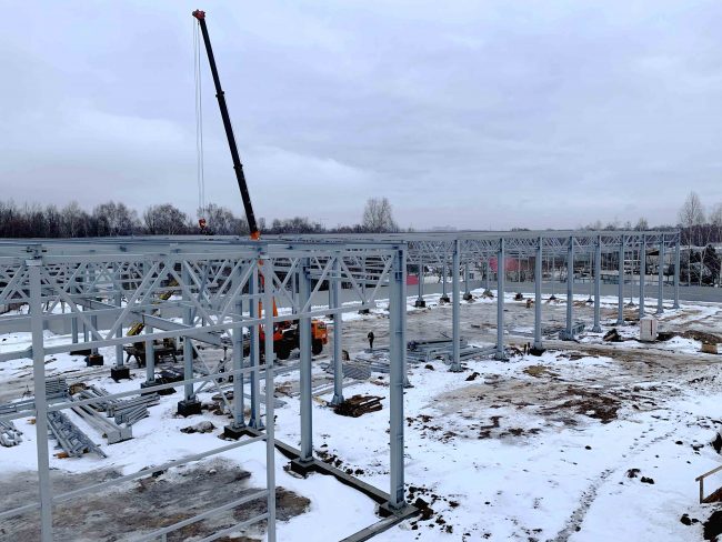 "Стальпром" строит производственно-складской комплекс