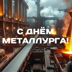 С Днём металлурга!